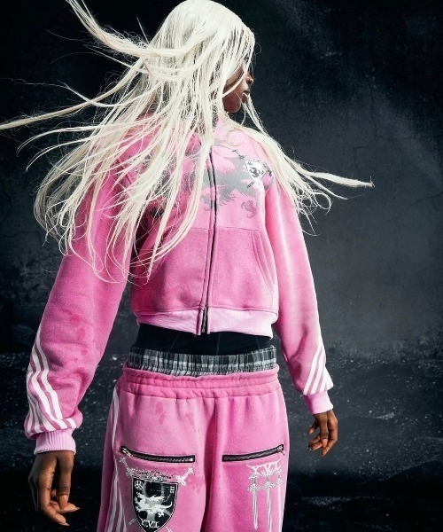 Cozy world Wide】ROYAL KNIGHT CLUB WAXED - HOODZIP / 【コージー