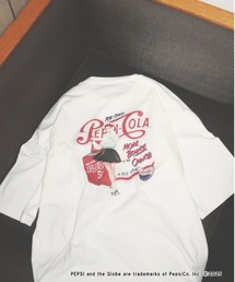 【店頭で人気】【PEPSI】グラフィックプリントＴシャツ