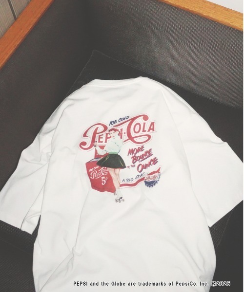 店頭で人気】【PEPSI】グラフィックプリントTシャツ（Tシャツ