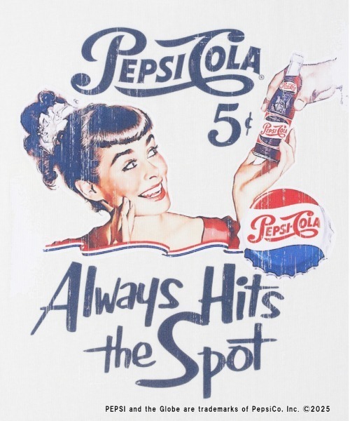 Right-on(ライトオン)の「【店頭で人気】【PEPSI】グラフィックプリントTシャツ(Tシャツ/カットソー・メンズ・キナリ/ダークグレー/ホワイト・M/L/XL)」の13枚目の写真