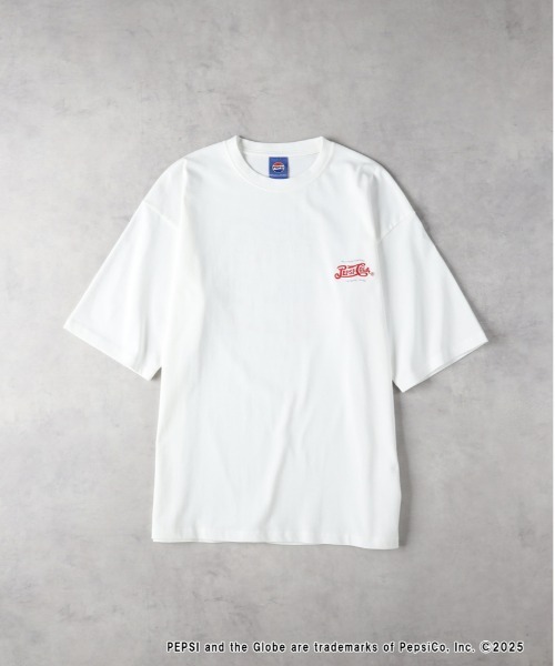 Right-on(ライトオン)の「【店頭で人気】【PEPSI】グラフィックプリントTシャツ(Tシャツ/カットソー・メンズ・キナリ/ダークグレー/ホワイト・M/L/XL)」の10枚目の写真