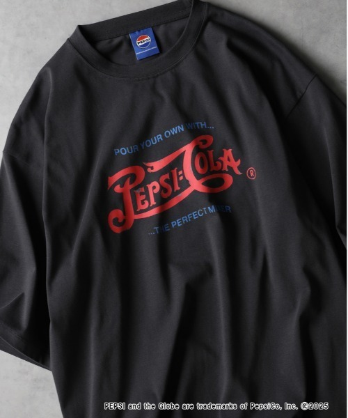Right-on(ライトオン)の「【店頭で人気】【PEPSI】グラフィックプリントTシャツ(Tシャツ/カットソー・メンズ・キナリ/ダークグレー/ホワイト・M/L/XL)」の6枚目の写真