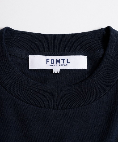 FDMTL（ファンダメンタル）の「FDMTL/ファンダメンタル/LOGO TEE（Tシャツ/カットソー・メンズ・ホワイト/ネイビー・3/2/4）」の8枚目の写真