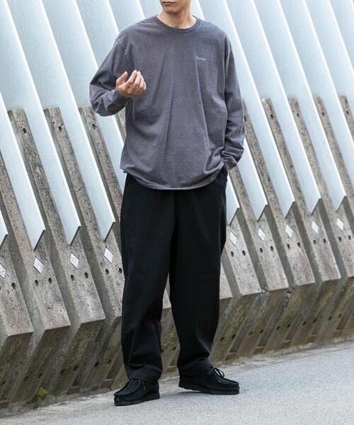 URBAN RESEARCH Sonny Label（アーバンリサーチサニーレーベル）の「ベーシックワイドイージーチノパンツ（その他パンツ・メンズ・ベージュ/ネイビー/ブラック/チャコールグレー・SMALL/MEDIUM/LARGE）」の7枚目の写真