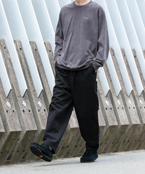 説明文必読❤️サルエSALUE❤️エッグチノパンツ　サイズ１❤️ ŠP（エシュペー）チノクロスサルエルパンツ ＃BLACK - リン