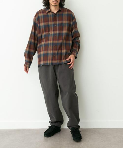 URBAN RESEARCH Sonny Label（アーバンリサーチサニーレーベル）の「ベーシックワイドイージーチノパンツ（その他パンツ・メンズ・ベージュ/ネイビー/ブラック/チャコールグレー・SMALL/MEDIUM/LARGE）」の19枚目の写真