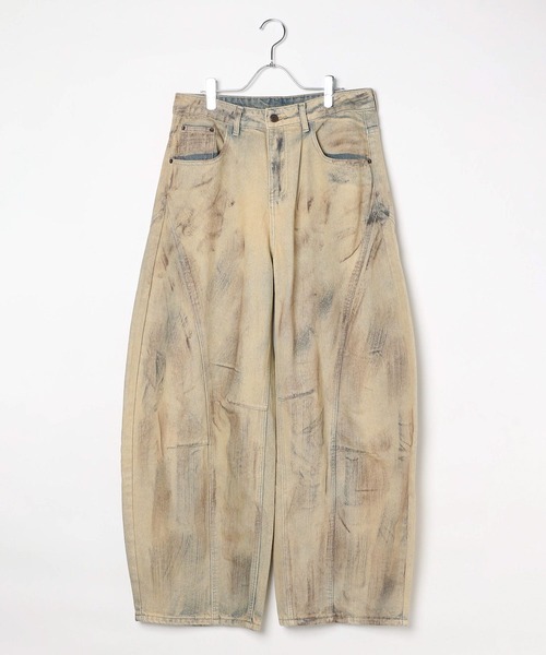 3.3 Field Trip （3.3フィールドトリップ）の「3.3 Field Trip／バレルブラシデニム（デニムパンツ・メンズ・ブルー・MEDIUM/LARGE）」の2枚目の写真