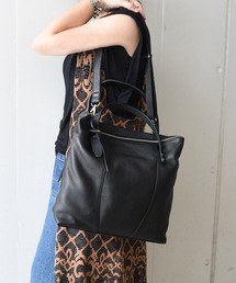 U（ユー）の「本革3wayリュック 日本製（バックパック/リュック）」