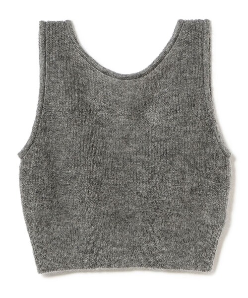 Demi-Luxe BEAMS（デミルクス ビームス）の「モヘヤ ニット ベスト（ベスト・レディース・ベージュ/グレー・ONE SIZE）」の18枚目の写真