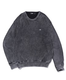 SILAS | SULFUR DYED CREW NECK KNIT(ニット/セーター)