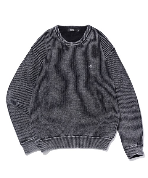 SULFUR DYED CREW NECK KNIT（ニット/セーター）｜SILAS
