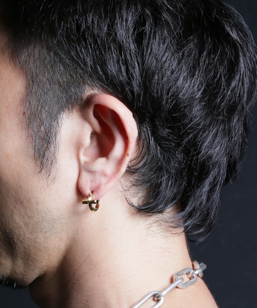 JAM HOME MADE（ジャムホームメイド）の「DROOL 1 スタッズピアス/メンズ/レディース（ピアス（片耳用）・メンズ・ブラック系その他/シルバー系その他2/シルバー系2/ブラック系その他2/ゴールド系その他2/ブラック/シルバー系その他/シルバー系/シルバー系1/ゴールド系その他/ゴールド/シルバー・ONE SIZE）」の16枚目の写真