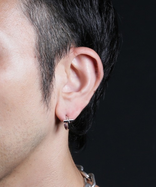 JAM HOME MADE（ジャムホームメイド）の「DROOL 1 スタッズピアス/メンズ/レディース（ピアス（片耳用）・メンズ・ブラック系その他/シルバー系その他2/シルバー系2/ブラック系その他2/ゴールド系その他2/ブラック/シルバー系その他/シルバー系/シルバー系1/ゴールド系その他/ゴールド/シルバー・ONE SIZE）」の22枚目の写真