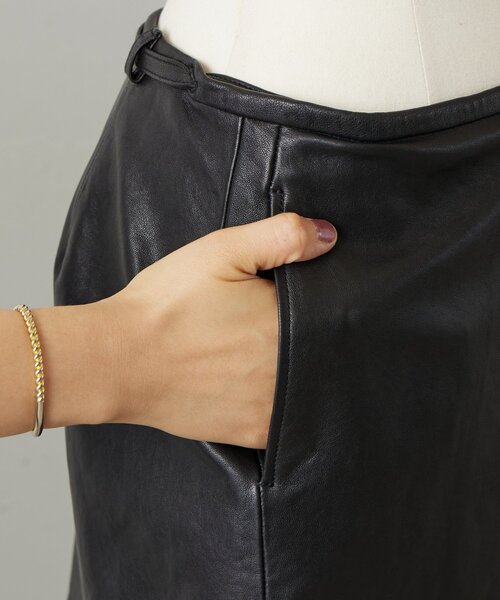 セール】《15 quinze》レザー巻きスカート（スカート）｜BEARDSLEY