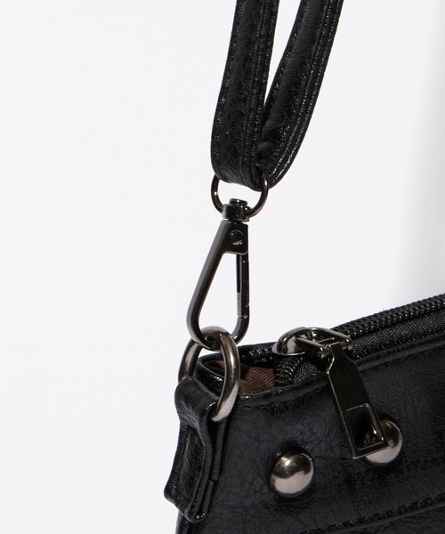 ROOPTOKYO(ループトウキョウ)の「Fringe Studs Mini Bag / フリンジスタッズミニバッグ(ショルダーバッグ・レディース・ブラック/ブラウン/ホワイト・FREE)」の17枚目の写真
