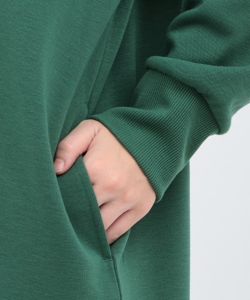 チチカカ(チチカカ)の「裏シャギースリットネックワンピース(ワンピース・レディース・ベージュ/グリーン/ブラック・FREE)」の13枚目の写真