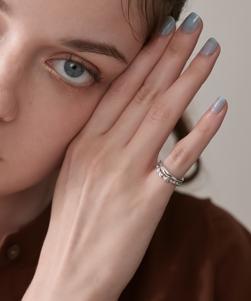 シルバーピンキーリングセット（リング）｜NOJESS（ノジェス）の