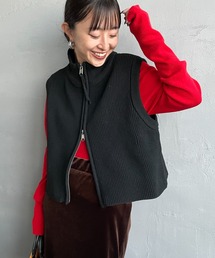 [MAISON DE L'ALLURE/メゾンドゥラリュール] ドライバーズニットベスト