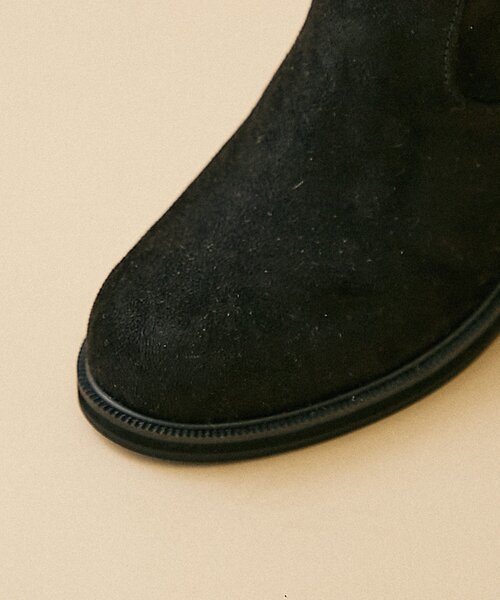 Remind me and forever（リマインドミーアンドフォーエバー）の「【2025AW】サイドステッチロングブーツ（ブーツ・レディース・ダークブラウン/ブラック・X-LARGE/LARGE/MEDIUM/SMALL）」の20枚目の写真