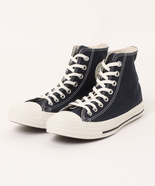 CONVERSE(コンバース)の「converse コンバース ALL STAR WASHEDCANVAS HI メンズスニーカー ハイカット(オールスターウォッシュドキャンバスHI) 31314102(スニーカー・メンズ・ベージュ/ダークブルー・25.5cm/26.0cm/26.5cm/27.0cm/27.5cm/28.0cm/29.0cm/30.0cm)」の2枚目の写真