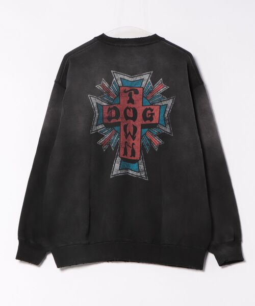 DOGTOWN(ドッグタウン)の「DOGTOWN/ドッグタウン トレーナー/スウェット バックプリント 254DT1TR011(スウェット・メンズ・アイボリー/ブラック・M/L/XL)」の15枚目の写真