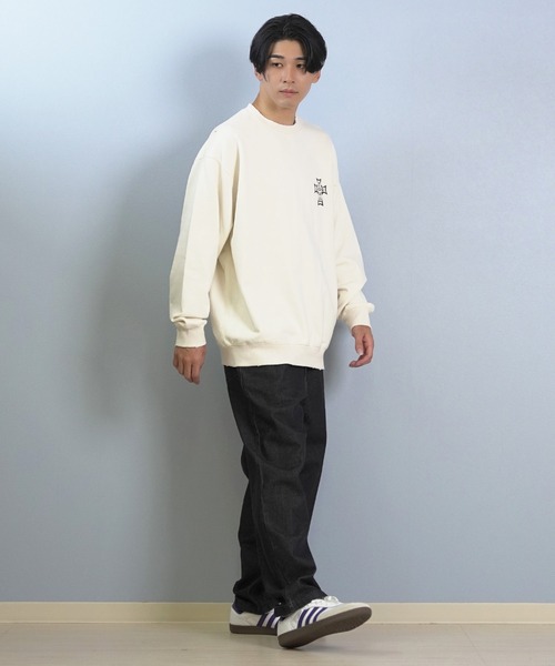 DOGTOWN(ドッグタウン)の「DOGTOWN/ドッグタウン トレーナー/スウェット バックプリント 254DT1TR011(スウェット・メンズ・アイボリー/ブラック・M/L/XL)」の12枚目の写真