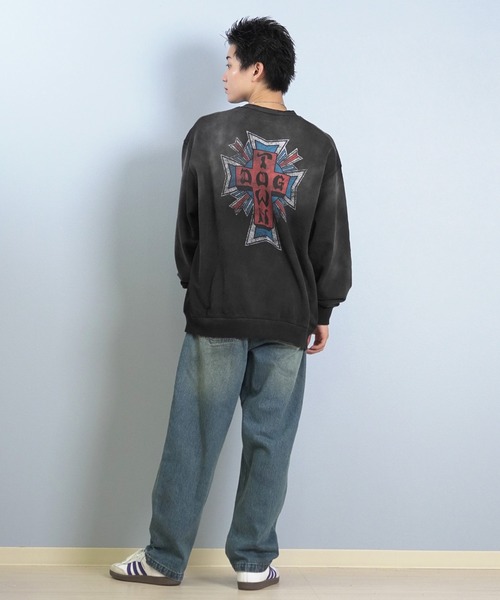 DOGTOWN(ドッグタウン)の「DOGTOWN/ドッグタウン トレーナー/スウェット バックプリント 254DT1TR011(スウェット・メンズ・アイボリー/ブラック・M/L/XL)」の13枚目の写真