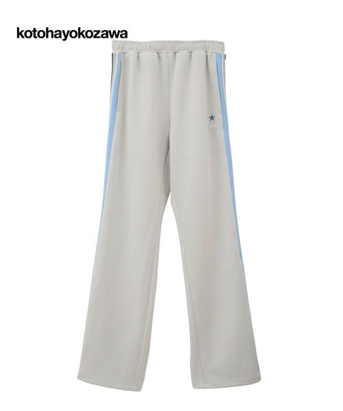 kotohayokozawa（コトハヨコザワ）の「【kotohayokozawa】SIDE LINE TRACK PANTS (SET UP)（その他パンツ・レディース・イエロー/ネイビー/ライトグレー・FREE）」の2枚目の写真