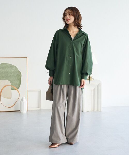 Sugar spoon（シュガースプーン）の「・SUGAR SPOON シアー切替タンクトップⅡ（タンクトップ・レディース・ブラック/オフホワイト/チャコールグレー/ライトグレー・FREE）」の11枚目の写真