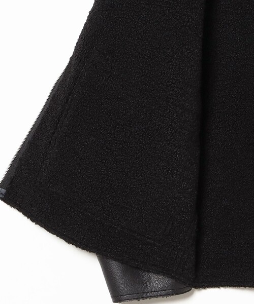 UNIVERSAL OVERALL（ユニバーサルオーバーオール）の「【別注】UNIVERSAL OVERALL / Synthetic leather Jacket（ブルゾン・メンズ・ブラック/ブラウン・MEDIUM/SMALL/LARGE/X-LARGE）」の4枚目の写真