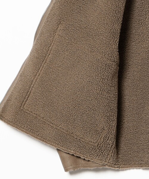 UNIVERSAL OVERALL（ユニバーサルオーバーオール）の「【別注】UNIVERSAL OVERALL / Synthetic leather Jacket（ブルゾン・メンズ・ブラック/ブラウン・MEDIUM/SMALL/LARGE/X-LARGE）」の14枚目の写真