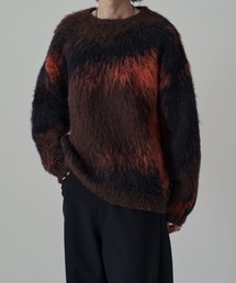 Lui's（ルイス）の「グラデーションシャギーニット（ニット/セーター）」