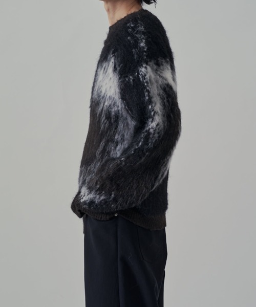 Lui's(ルイス)の「グラデーションシャギーニット(ニット/セーター・メンズ・ブラック/ブルー/レッド・S/M)」の6枚目の写真