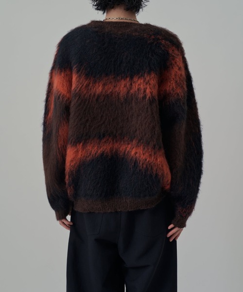 Lui's(ルイス)の「グラデーションシャギーニット(ニット/セーター・メンズ・ブラック/ブルー/レッド・S/M)」の16枚目の写真