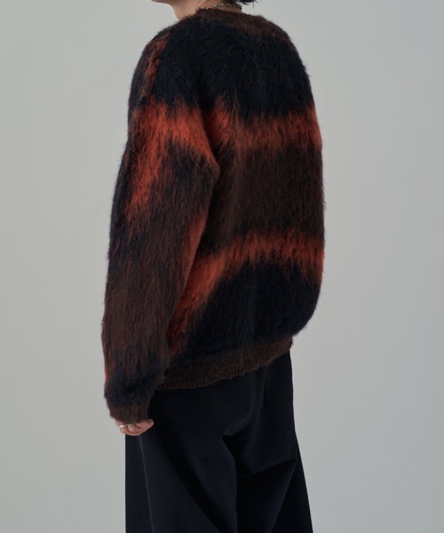 Lui's(ルイス)の「グラデーションシャギーニット(ニット/セーター・メンズ・ブラック/ブルー/レッド・S/M)」の15枚目の写真