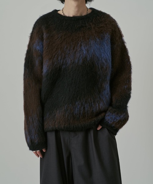 グラデーションシャギーニット（ニット/セーター）｜Lui's（ルイス）の