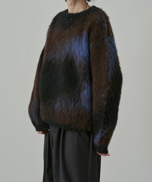 セール】グラデーションシャギーニット（ニット/セーター）｜Lui's