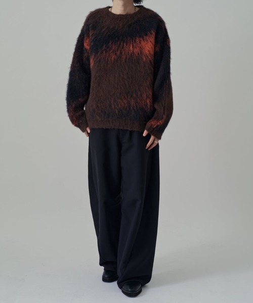 グラデーションシャギーニット（ニット/セーター）｜Lui's（ルイス）の