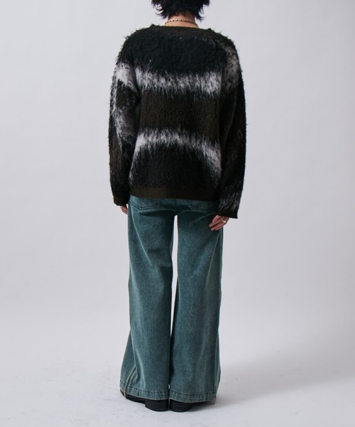 セール】グラデーションシャギーニット（ニット/セーター）｜Lui's