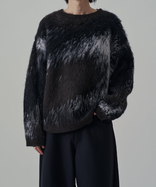 セール】グラデーションシャギーニット（ニット/セーター）｜Lui's