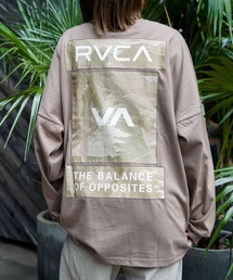 RVCA メンズ 3BOX LT ロンT 【2025年秋冬モデル】/ルーカボックスロゴバックプリント長袖ロンT