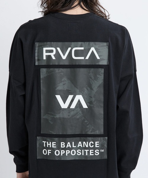 RVCA（ルーカ）の「RVCA メンズ 3BOX LT ロンＴ 【2025年秋冬モデル】/ルーカボックスロゴバックプリント長袖ロンT（Tシャツ/カットソー・メンズ・オフホワイト/ブラック/ブルー系その他/ベージュ/レッド系その他・SMALL/MEDIUM/LARGE/X-LARGE）」の12枚目の写真
