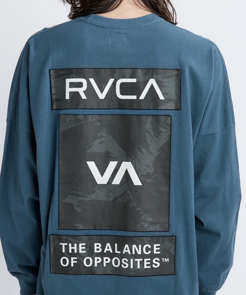 RVCA（ルーカ）の「RVCA メンズ 3BOX LT ロンＴ 【2025年秋冬モデル】/ルーカボックスロゴバックプリント長袖ロンT（Tシャツ/カットソー・メンズ・オフホワイト/ブラック/ブルー系その他/ベージュ/レッド系その他・SMALL/MEDIUM/LARGE/X-LARGE）」の16枚目の写真