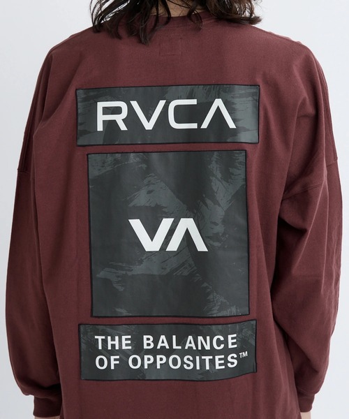 RVCA（ルーカ）の「RVCA メンズ 3BOX LT ロンＴ 【2025年秋冬モデル】/ルーカボックスロゴバックプリント長袖ロンT（Tシャツ/カットソー・メンズ・オフホワイト/ブラック/ブルー系その他/ベージュ/レッド系その他・SMALL/MEDIUM/LARGE/X-LARGE）」の19枚目の写真