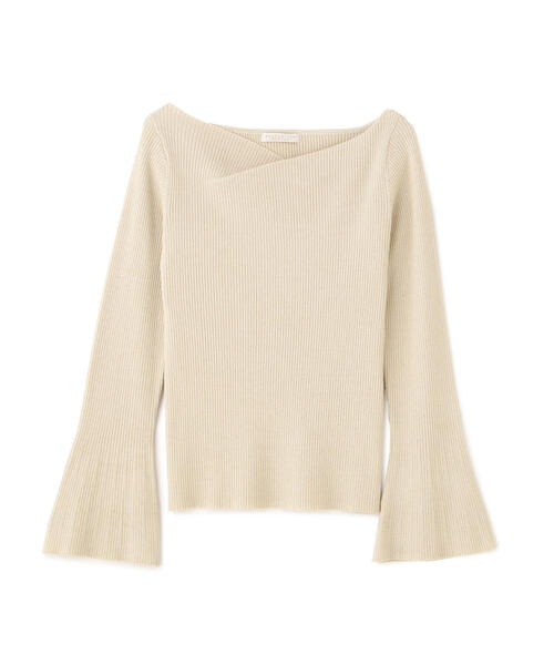 PROPORTION BODY DRESSING(プロポーションボディドレッシング)の「<ハンドウォッシャブル>ニュアンスネックラメリブニット / 1215270916(ニット/セーター・レディース・ベージュ/ダークグレー/ホワイト系その他・SMALL/MEDIUM)」の11枚目の写真