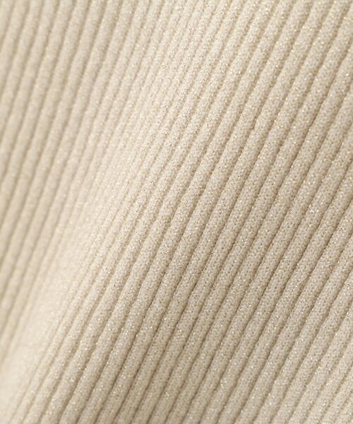PROPORTION BODY DRESSING(プロポーションボディドレッシング)の「<ハンドウォッシャブル>ニュアンスネックラメリブニット / 1215270916(ニット/セーター・レディース・ベージュ/ダークグレー/ホワイト系その他・SMALL/MEDIUM)」の17枚目の写真