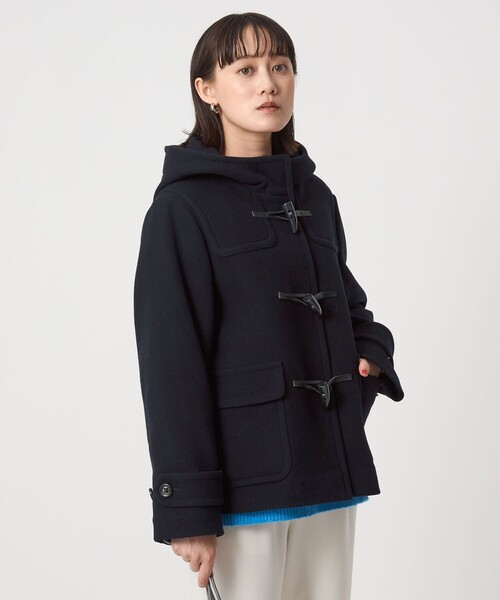 【未使用 】green label relaxing ダッフルコート ショート ダッフルコート