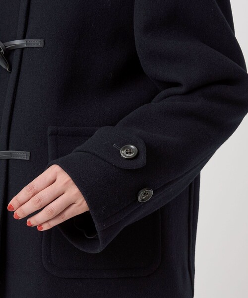 green label relaxing（グリーンレーベルリラクシング）の「［size SHORT/TALLあり］【WEB限定】ショート ダッフルコート（ダッフルコート・レディース・オフホワイト/ナチュラル/ネイビー・38/36/40/42/TALL/44/SHORT）」の22枚目の写真