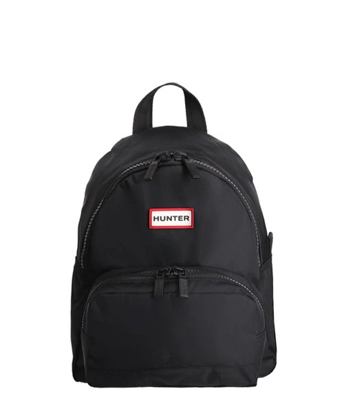 HUNTER(ハンター)の「HUNTER/ハンター バックパック ナイロン クラシック ミニ NYLON CLASSIC MINI BACKPACK 撥水 UBB5510KBM(バックパック/リュック・レディース・ブラック/アイボリー/ライトブルー・FREE)」の1枚目の写真