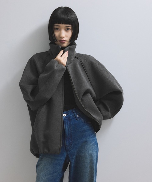 アダムエロペ　【サステナブル】ダンボールコクーンブルゾン ADAM ET ROPE'｜【サステナブル】ダンボールコクーンブルゾン